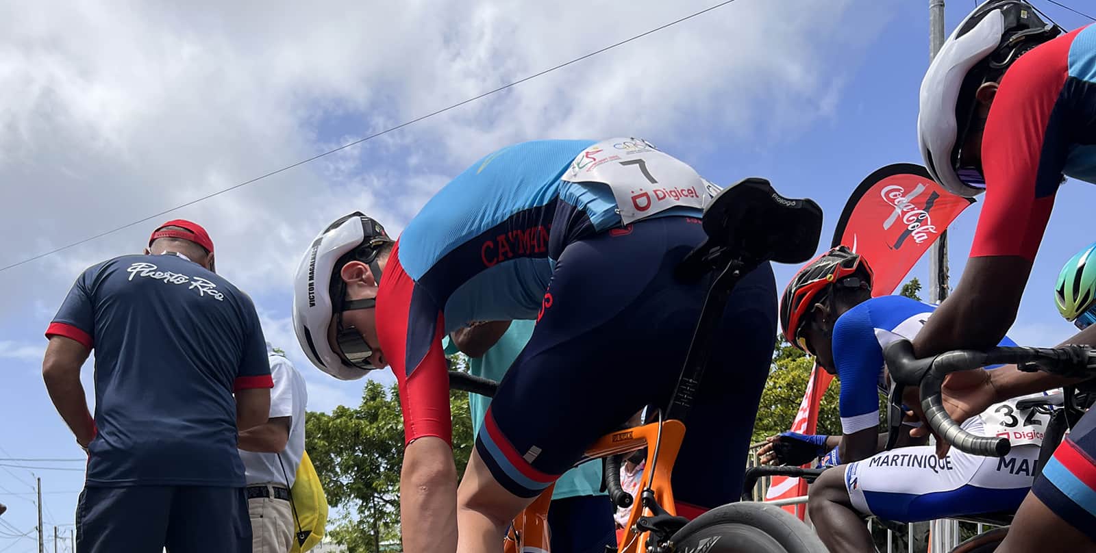 Cayman Cycling Competes at the Caribbean Games