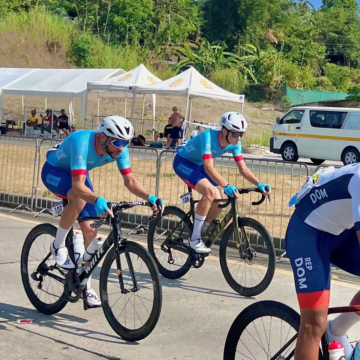 Cayman National Team take on the 2023 Pan American Cycling Championships